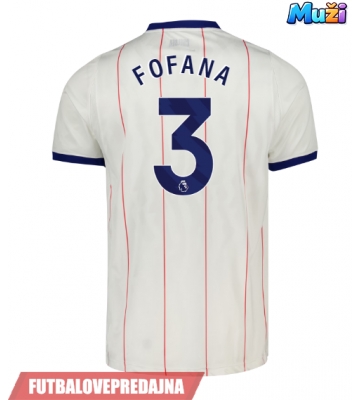 Lacne Muži Futbalové dres Chelsea Wesley Fofana #3 2026-27 Krátky Rukáv - Tretina
